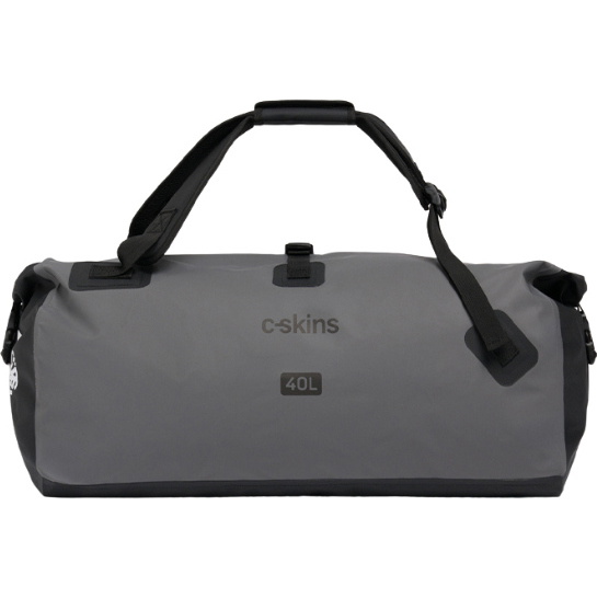 2026 C-Skins Storm Chaser 40L Dry Duffel Bag C-DBDSC40 - Storm Grey